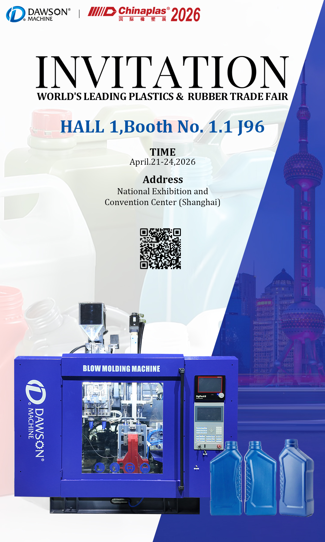 Neueste Unternehmensblogs über Chinaplas 2026 Invitation: Connect with DAWSON at Booth 1.1 J96