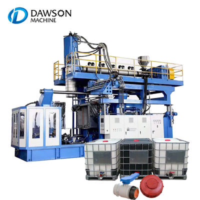 Schwarzer IBC Bulk Container 2 Schichten 1200L IBC Trommel-Blasformmaschine Kunststoff IBC Tank Fertigungsmaschine