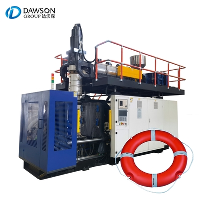 Qualität  Accumulation Extrusion Blow Molding Machine PLC Plastic Life Buoy Fabrik