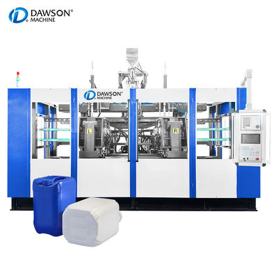 kaufen Vollautomatische 20L Jerry Can Doppelstation HDPE Flasche Jerry Can Blowing Making Tank Container Jar Jug Extrusion Blow Molding Maschine online manufacture