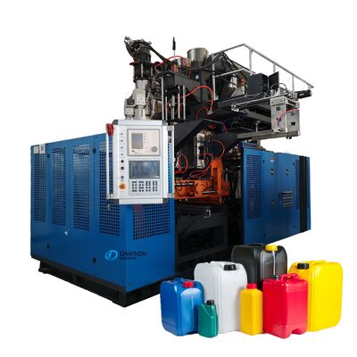 kaufen 660 mm Schimmelplatte Größe 67 kW Leistung Jerry Dosen 20l 25l HDPE Kunststoff Tankbehälter Trommel Extrusion Blasformsystem online manufacture