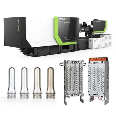 kaufen 48 Hohlraum-PET-Vorformspritzgießmaschine mit Servomotor und hoher Produktivität bei Schraubgeschwindigkeit von 0 bis 200 U/min online manufacture