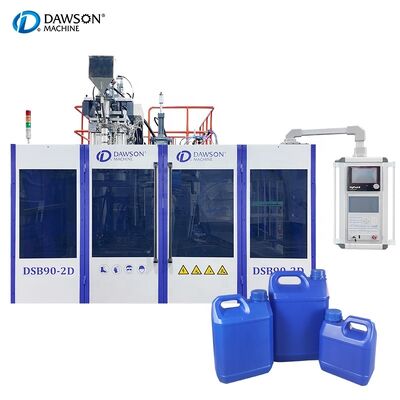 kaufen Energieeinsparende Servo-Extrusions-Blasformmaschine für hohe Leistung 130 kg/h Jerry Can Produktion mit automatischer Bedienung online manufacture