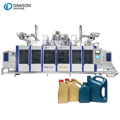 kaufen Vollautomatische Doppelstations-Blasformmaschine für industrielle 5-Liter-HDPE-Flüssigkeitsverpackungen online manufacture