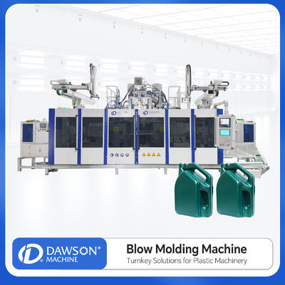 kaufen Vollautomatische Doppelstations-Blasformmaschine für industrielle 5-Liter-HDPE-Flüssigkeitsverpackungen online manufacture