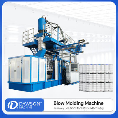 kaufen Gebrauchte 1000L IBC Blasformmaschine mit hoher Produktivität und Akkumulatorkopf-Design online manufacture