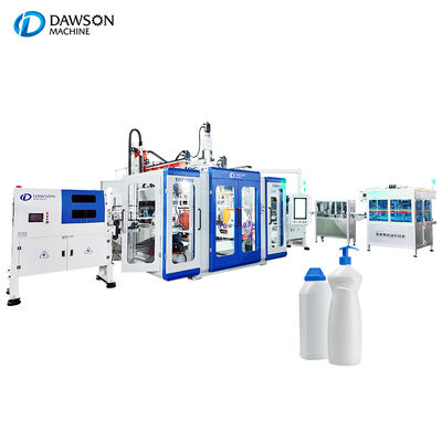 kaufen Automatische Doppelstation Extrusionsblasformmaschine mit 220KN Klemmkraft für 5L-Flaschen online manufacture