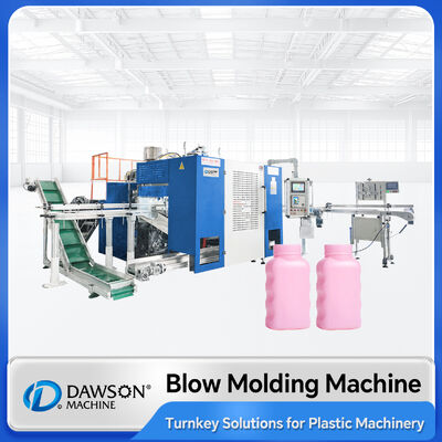 kaufen Hochleistungs-automatische Doppelstation-Blasformmaschine mit Twin Die Head-Technologie online manufacture