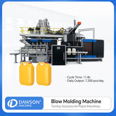 kaufen Hochgeschwindigkeits- 6 Stationen 25L Kapazität Rotationsblasformmaschine Automatische Blasformmaschine online manufacture