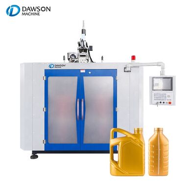 kaufen Automatische Doppelstation Extrusionsblasformmaschine für die Herstellung von 4L-HDPE-Kunststoffbehältern online manufacture