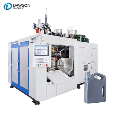 kaufen Doppelstation 3-Schicht-Blasformmaschine mit 140 kg/h Leistung für die Herstellung von HDPE-Kunststoffbehältern online manufacture
