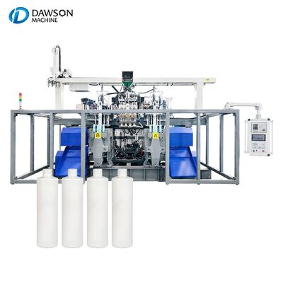 kaufen Hochgeschwindigkeits-4-köpfige automatische Extrusions-Blasformmaschine für die Herstellung von Kunststoffflaschen online manufacture