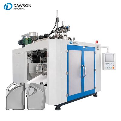 kaufen Automatische Doppelstation-Extrusionsblasformmaschine für 4L HDPE-Kunststoffbehälter online manufacture