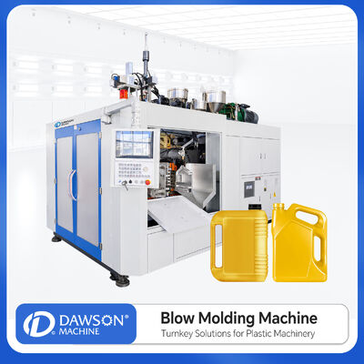 kaufen 3-Schicht-Extrusionsblasformmaschine zur Herstellung von 4-Liter-HDPE-Plastikflaschen mit Doppelstation online manufacture