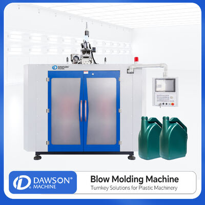 kaufen Doppelstation 3-Schicht-Blasformmaschine mit 140 kg/h Leistung für die Herstellung von HDPE-Kunststoffbehältern online manufacture