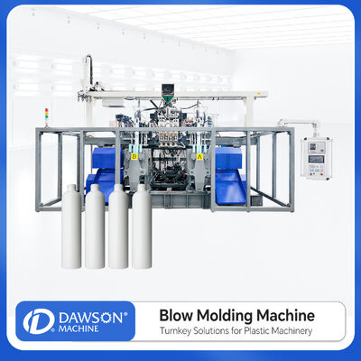 kaufen Automatische Doppelstation-Extrusionsblasformmaschine für die Herstellung von HDPE-Plastikflaschen von 0-1L online manufacture