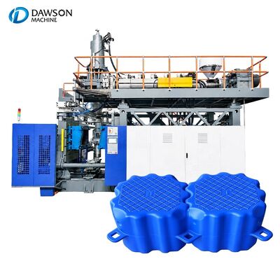 kaufen Automatische HDPE-Extrusionsblasformmaschine für die Schwimmwürfelproduktion mit 200 kg/h Leistung online manufacture