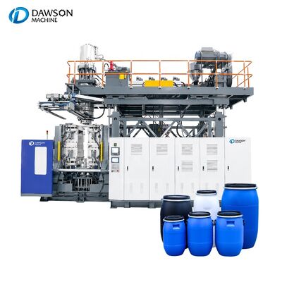 buy Präzision 200L Doppelring-Trommel-Blasformmaschine Kunststoff-Trommel-Produktionsmaschine für chemische Verpackungen online manufacture
