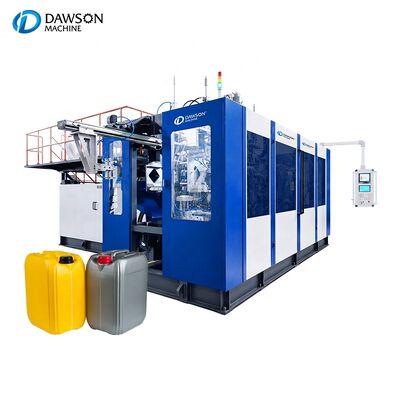 kaufen Hochleistungs-Doppelstation-Blasformmaschine mit Einzelwerkzeugkopf für die industrielle HDPE-Kanisterherstellung online manufacture