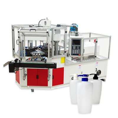 kaufen Automatische Plastikeinspritzungs-Blasformen-Maschine für reinigende Shampoo-Flasche online manufacture