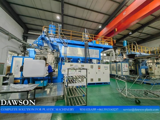Doppelstations-Blow-Molding-Maschine Wasserbehälter Herstellmaschine