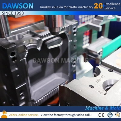 Automatische Extrusionsblasformmaschine 0-5 Liter HDPE-Kunststoff Jerrycan Extrusionsblasformmaschine für die Produktion