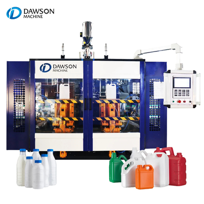 Automatische Extrusionsblasformmaschine 0-5 Liter HDPE-Kunststoff Jerrycan Extrusionsblasformmaschine für die Produktion
