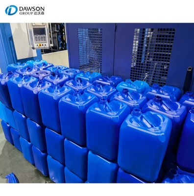 10L 20L 25L 30L Jerrycan Stack Flasche Schmieröl Doppelstation Extrusionsblasformmaschine