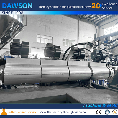 Automatische 500 ml 1L hdpe Extrusionsblasformmaschine Pestizidflaschen Herstellungspreis
