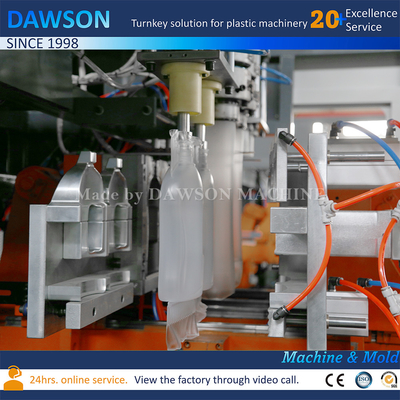 Einfach zu bedienen Extrusionsblasformmaschine 2L 3L Waschmittel Flasche Herstellung
