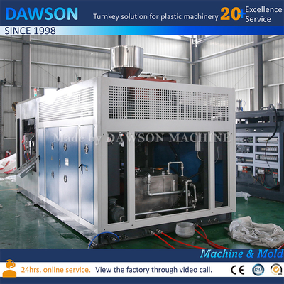 Einfach zu bedienen Extrusionsblasformmaschine 2L 3L Waschmittel Flasche Herstellung