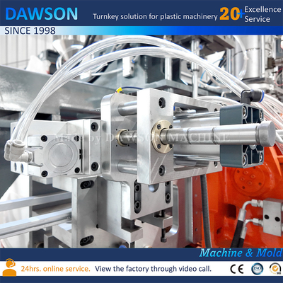 5 Liter Extrusionsblasformmaschine für PE-Plastik-HDPE-Chemikalienflaschen