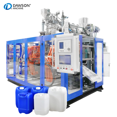 Heiß verkauftes HDPE 1L 2L 5L 10L Jerry kann Schmierölflasche Herstellmaschine Extrusionsblasformmaschine