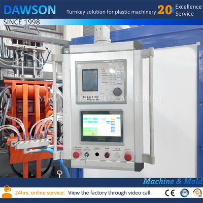 Doppelstation Doppeldruckkopf Kunststoff HDPE 5L 10L EURO ADBLUE Kanisterblasformmaschine