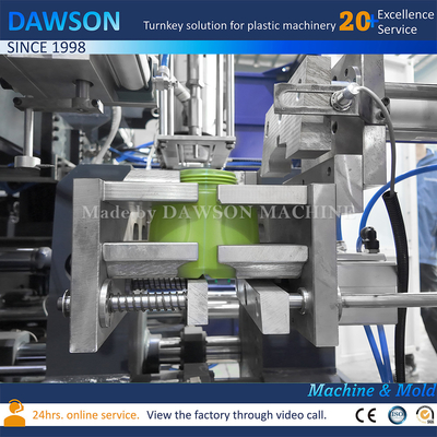 1400 ml Breitkopfglas HDPE Extrusionsblasformmaschine
