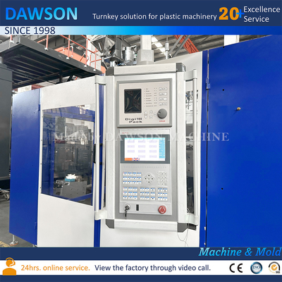 Einbahnstation 20L 23L 25L HDPE Jerry Can Extrusionsblasformmaschine