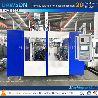 Einbahnstation 20L 23L 25L HDPE Jerry Can Extrusionsblasformmaschine