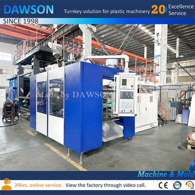 Einbahnstation 20L 23L 25L HDPE Jerry Can Extrusionsblasformmaschine
