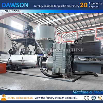 Waschmittel-Flaschen-Extrusionsblasformmaschine mit Drehstrom-Asynchronmotor und maximalem Volumen von 200 ml / 500 ml