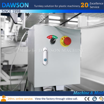 Automatische Doppelstation Doppelköpfige tägliche chemische Waschmittelreiniger Flaschen Extrusionsblasformmaschinen