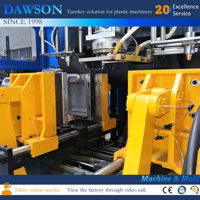 HDPE PP Kunststoffverarbeitungs-Blasformmaschine für 5-Liter-Kanister, Motorölflaschen, Chemiebehälterherstellung