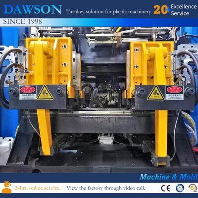 HDPE PP Kunststoffverarbeitungs-Blasformmaschine für 5-Liter-Kanister, Motorölflaschen, Chemiebehälterherstellung