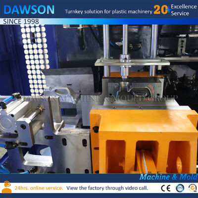 85mm Schraubendurchmesser 110kN Klemmkraft Kunststoff HDPE Waschmittel Flaschenherstellung Extrusionsblasformmaschine