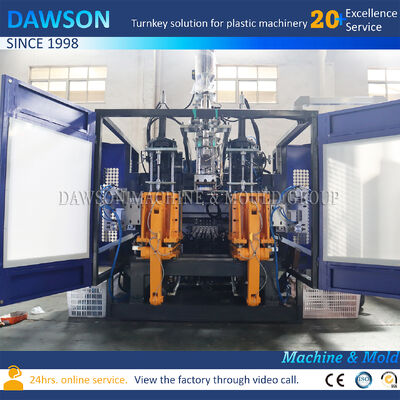 3 Nr. Schraubheizzone Einfache Bedienung Produktion Extrusion Blasformmaschine Kunststoff Milch Wasserflaschen Maschinen