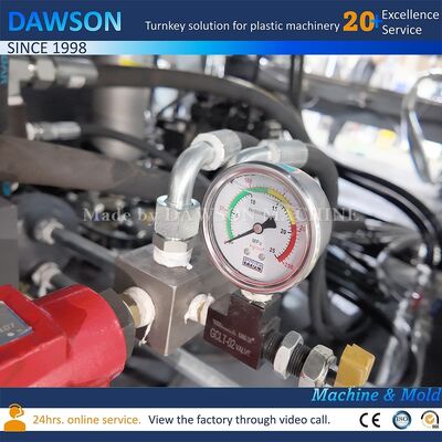 270 kN Schließkraft vollautomatische EVA-Kunststoff 10L 15L 20L 25L 30L HDPE-Kanister-Trommel-Extrusionsblasformmaschine