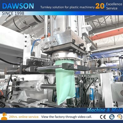 660 Millimeter Formplatten Größe 270 Kilonewton Schließkraft Vollautomatische 20 Liter Kunststoff-Kanister Extrusionsblasformmaschine