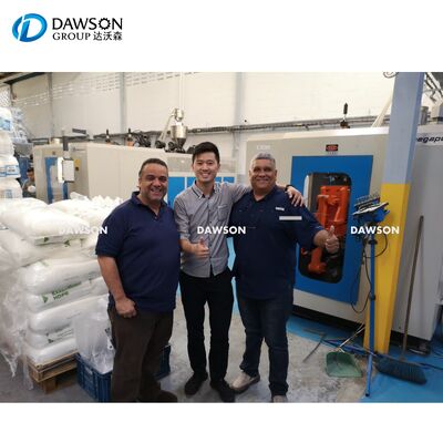 Wasserverbrauch 80 L/MIN Extrusionsblasformmaschine Formplatten Größe 320 MM Ideal für die Herstellung von 0-5L Ölflaschen