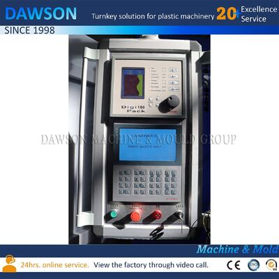 Flasche Doppelstation Hdpe Extrusionsblasformmaschine Schraube L D Verhältnis 24 für die Herstellung von 1,5 L Milchflaschen entwickelt