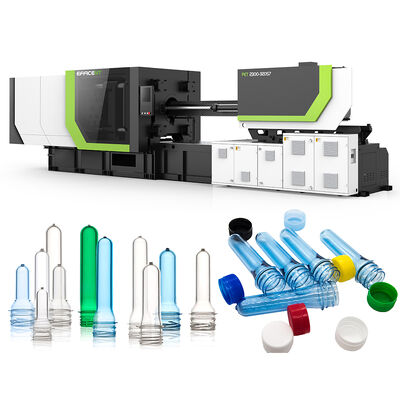 Horizontal PET Preform Injection Molding Machine with 543 g/s Plasticizing Capacity for High Productivity