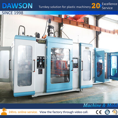 Vollständig elektrische Doppelstation HDPE 3L 5L Kanister-Extrusionsblasformmaschine